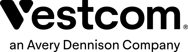 Vestcom an Avery Dennison Company logo