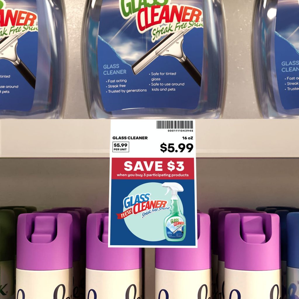 Vestcom promotional shelfAdz